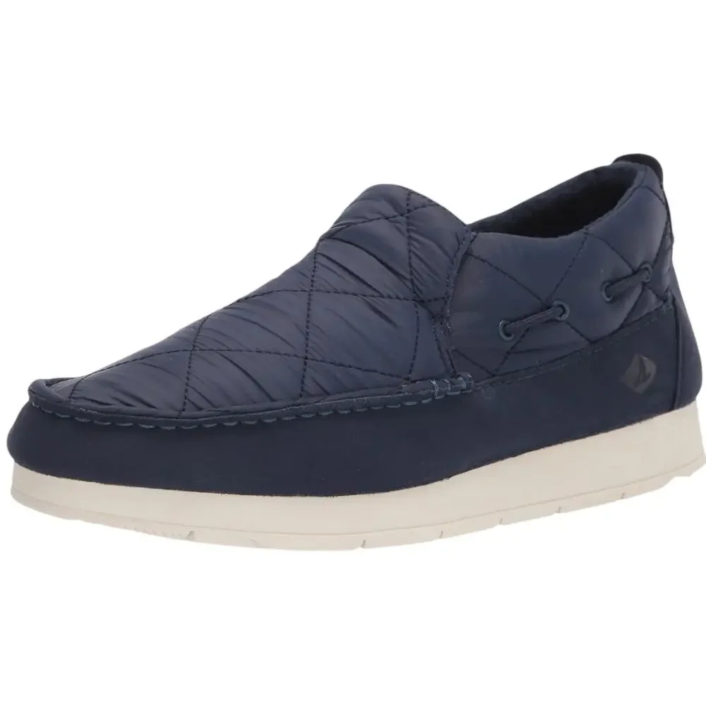 Sperry Mens Top-Sider Moc Loafers US 9 M EU 42 Navy Blue Quilted NWOB